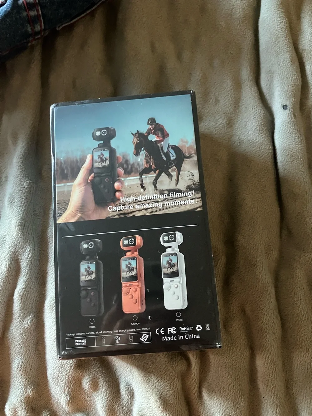 PK1 Handheld 4K Camera - Black